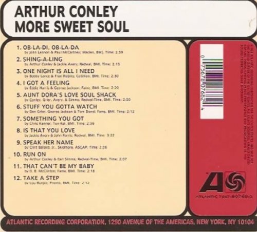 Arthur Conley - More Sweet Soul (Reissue) (1969/1998)