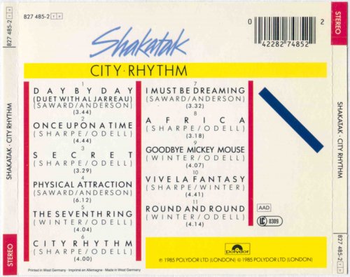 Shakatak - City Rhythm (1985)