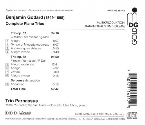 Trio Parnassus - Godard: Complete Piano Trios (2010)