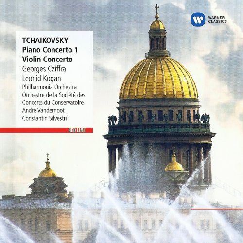 Georges Cziffra, Leonid Kogan - Tchaikovsky Piano Concerto 1, Violin Concerto (2001)