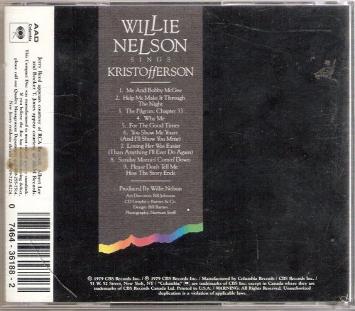 Willie Nelson - Sings Kristofferson (1979)