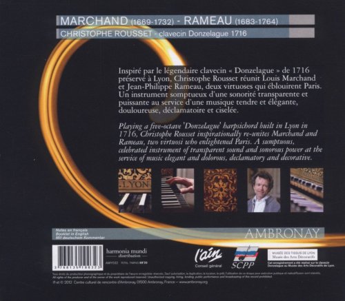 Christophe Rousset - Marchand & Rameau: Œuvres pour clavecin (2012) [Hi-Res]