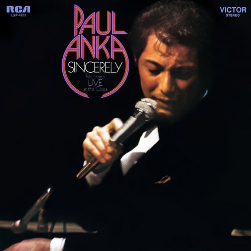 Paul Anka - Sincerely - Recorded Live at The Copa (1969) [Hi-Res]