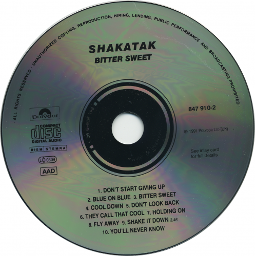 Shakatak - Bitter Sweet (1991)