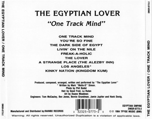 The Egyptian Lover - One Track Mind (1986) [1995]