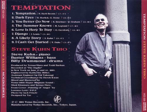 Steve Kuhn Trio - Temptation (2001) CD Rip