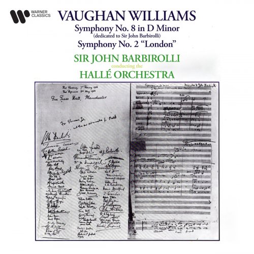 Sir John Barbirolli - Vaughan Williams: Symphonies Nos. 2 "A London Symphony" & 8 (2021)