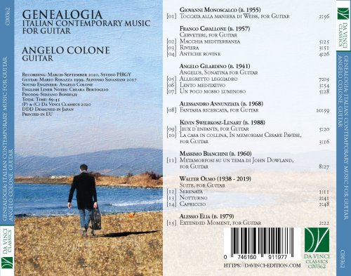 Angelo Colone - Genealogia (Italian Contemporary Music for Guitar) (2021)