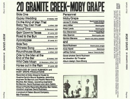 Moby Grape - 20 Granite Creek (Reissue, Remastered, SHM-CD) (1971/2017)