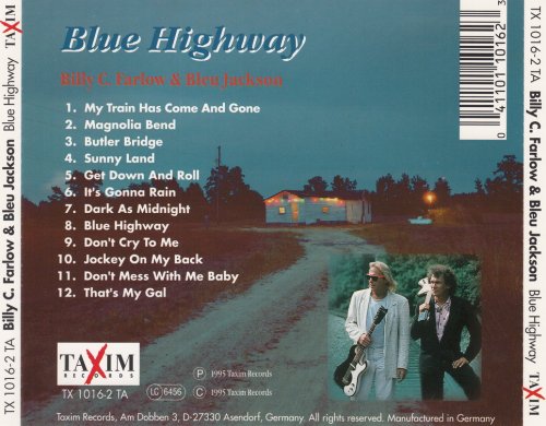 Billy C. Farlow & Bleu Jackson - Blue Highway (1995)