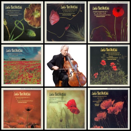 German Chamber Academy, Johannes Goritzki - Boccherini: Complete Symphonies, Vol. 1-8 (1999)
