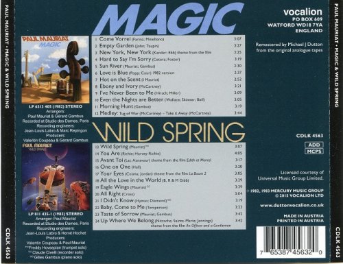 Paul Mauriat - Magic & Wild Spring (2015)