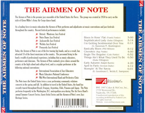 Airmen Of Note - Airmen Of Note (1997)