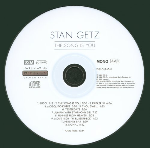 Stan Getz - The Song Is You (1951)