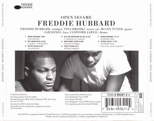 Freddie Hubbard - Open Sesame (1960) {RVG Edition} 320 kbps+CD Rip