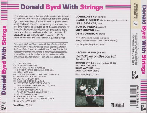 Donald Byrd - Donald Byrd With Strings + Byrd Blows On Beacon Hill (2013)