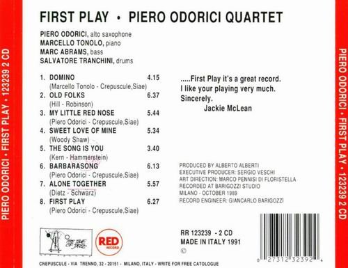 Piero Odorici Quartet - First Play (1991)