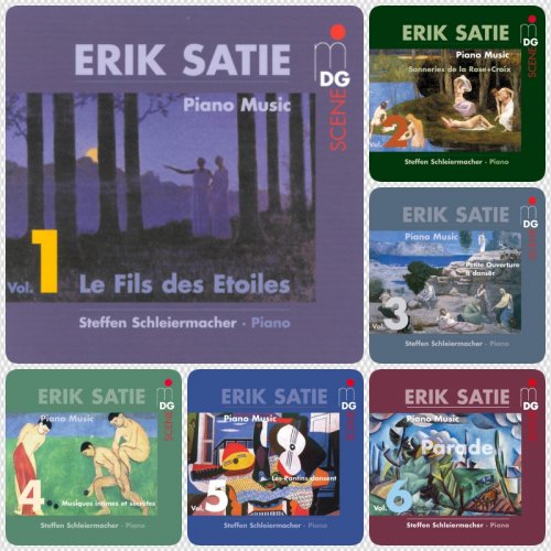 Steffen Schleiermacher - Satie: Piano Music Vol. 1-6 (2001-2019)