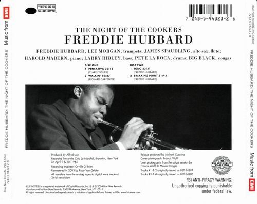 Freddie Hubbard - The Night Of The Cookers: Live at Club La Marchal, Vols. 1-2 (1965) {RVG Edition} CD Rip