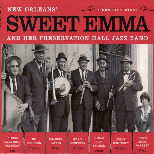 Sweet Emma, Preservation Hall Jazz Band - New Orleans' Sweet Emma And Her Preservation Hall Jazz Band (2 CD) (1964)