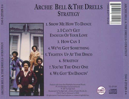 Archie Bell & The Drells - Strategy (1993, Reissue)