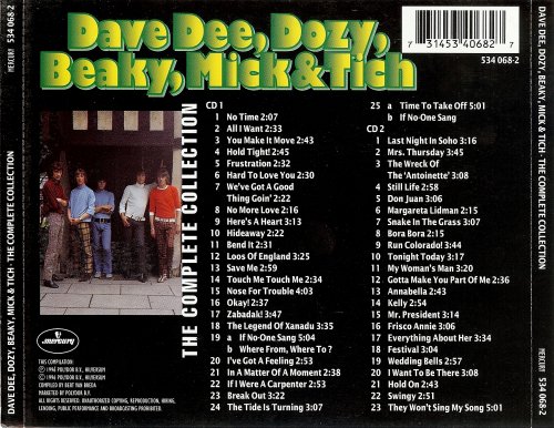 Dave Dee, Dozy, Beaky, Mick & Tich - The Complete Collection (1996)