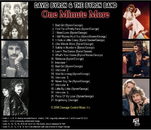 David Byron & The Byron Band - One Minute More (2008)