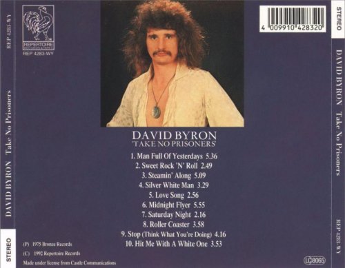 David Byron (ex-Uriah Heep) - Take No Prisoners (1975/1992)