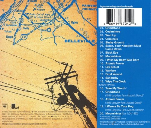 Uncle Tupelo - March 16-20, 1992 (Reissue, Remastered) (2003)