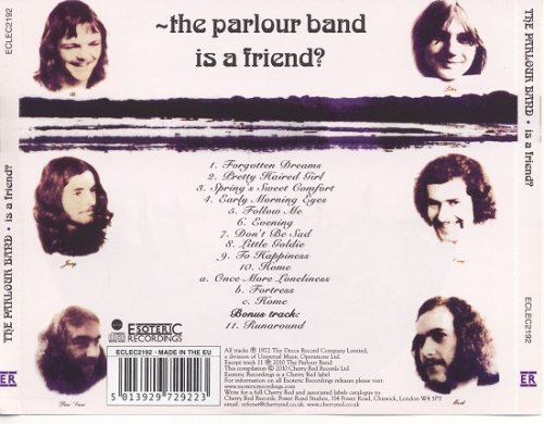 The Parlour Band - Is A Friend? (Reissue, Remastered) (1972/2010)