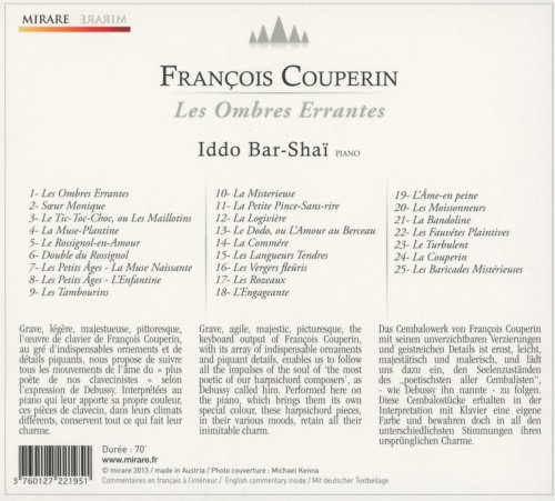 Iddo Bar-Shaï - François Couperin: Les Ombres Errantes (2013) [Hi-Res]