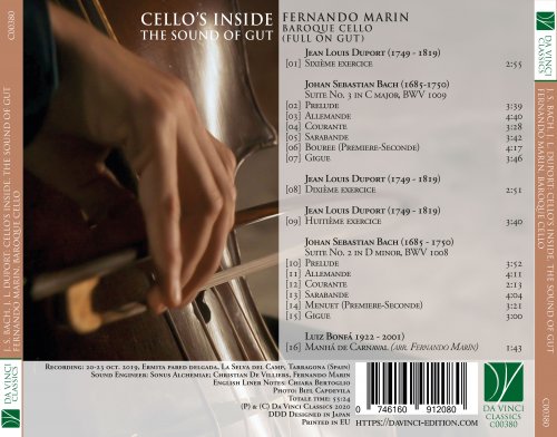 Fernando Marín - Bach, Duport: Cello's Inside (2021)