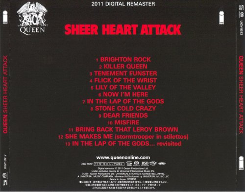 Queen - Sheer Heart Attack (2011 SHM-SACD)