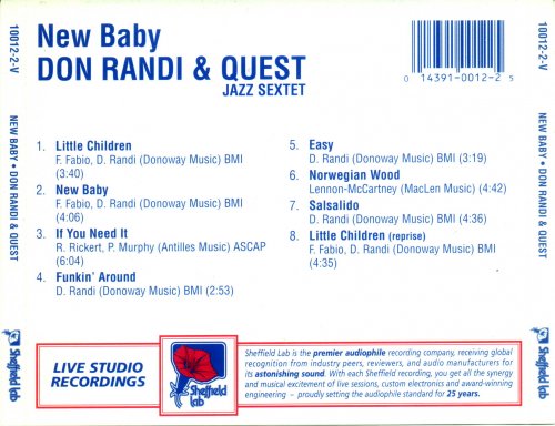 Don Randi & Quest - New Baby (1979)