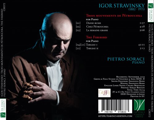 Pietro Soraci - Stravinsky: Trois mouvements de Petrouchka, The Firebird (2021)