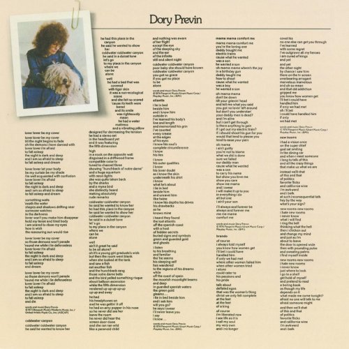 Dory Previn - Dory Previn & We're Children Of Coincidence And Harpo Marx (Reissue) (1974/1976)