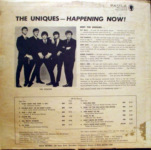 The Uniques - Happening Now!! (Reissue) (1967)