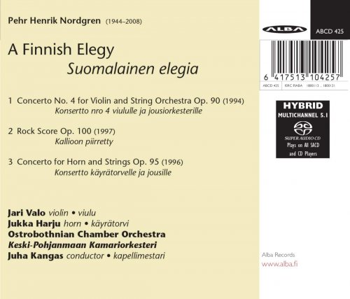 Jari Valo - Nordgren: A Finnish Elegy (2019) [Hi-Res]