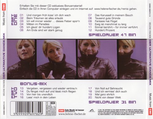 Helene Fischer - Best of: Der Ultimative Dance-Mix (2011) CD-Rip