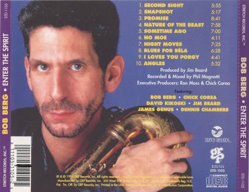 Bob Berg - Enter The Spirit (1993) 320 kbps+CD Rip
