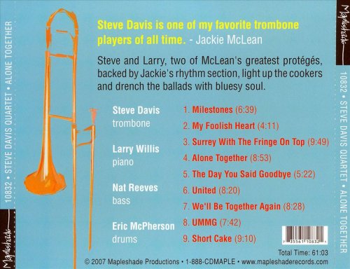 Steve Davis Quartet & Larry Willis - Alone Together (2007)