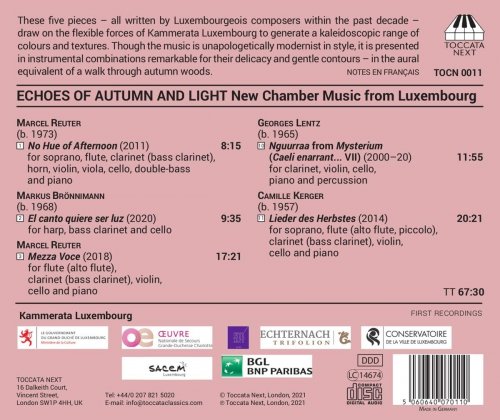 Kammerata Luxembourg - Echoes of Autumn and Light: New Chamber Music from Luxembourg (2021) [Hi-Res]