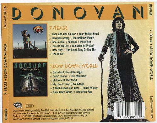 Donovan - 7-Tease / Slow Down World (2006)