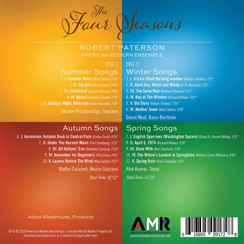 American Modern Ensemble & Robert Paterson - The Four Seasons (2021) [Hi-Res]