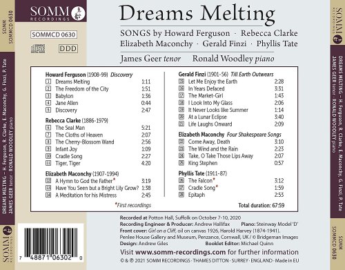 James Geer & Ronald Woodley - Dreams Melting (2021) [Hi-Res]