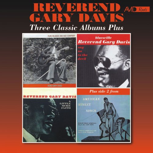 Reverend Gary Davis - Three Classic Albums Plus (2017)