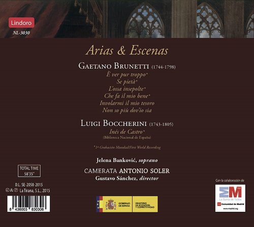 Camerata Antonio Soler - Arias & Escenas (2016)