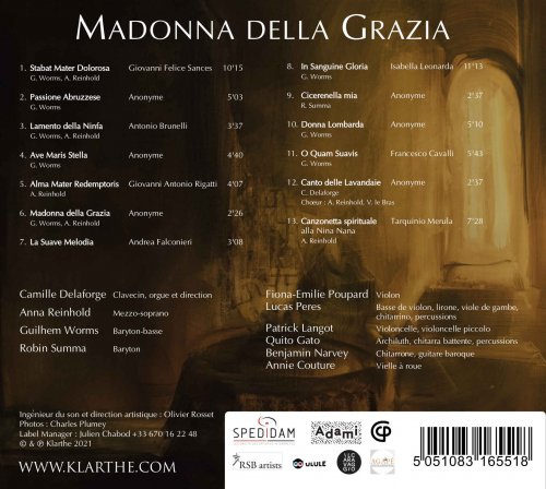 Ensemble Il Caravaggio & Camille Delaforge - Madonna della Grazia (2021) [Hi-Res]