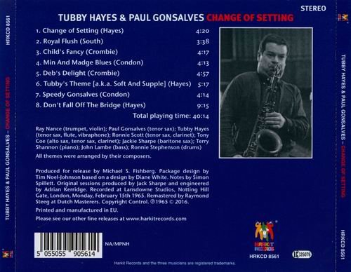 Tubby Hayes & Paul Gonsalves - Change of Setting (1965)