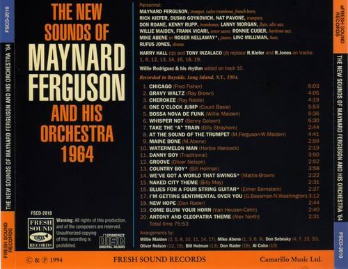 Maynard Ferguson - The New Sounds Of Maynard Ferguson And His Orchestra 1964 (1994)